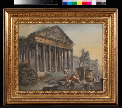 Landschaft von Jean Baptiste Lallemand Kunstdruck kaufen